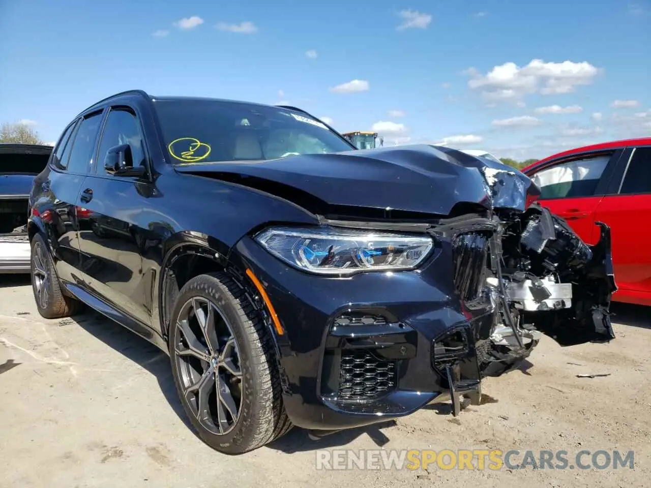 1 Photograph of a damaged car 5UXCR4C05N9J63671 BMW X5 2022