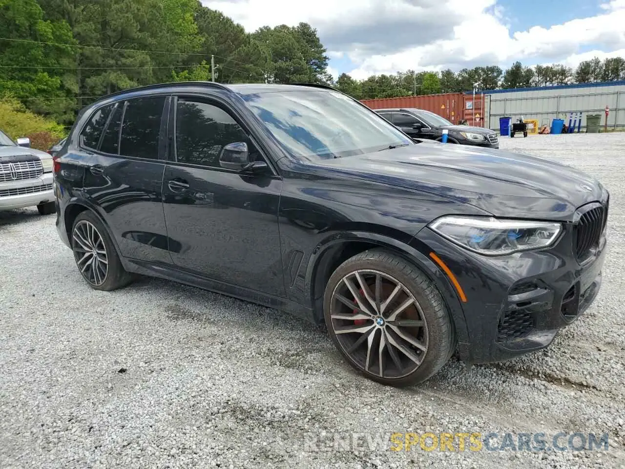 4 Photograph of a damaged car 5UXCR4C09N9L11207 BMW X5 2022
