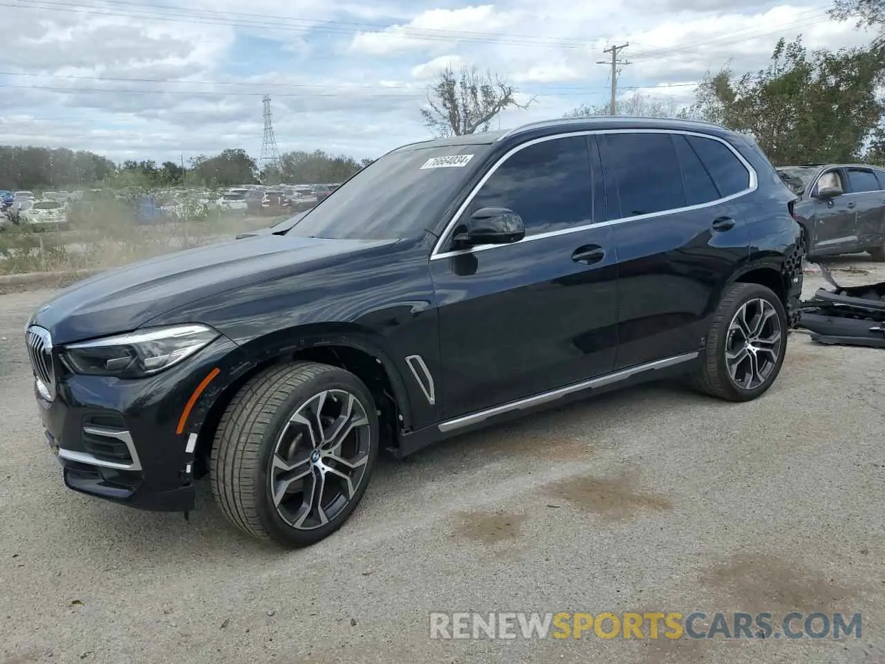 1 Photograph of a damaged car 5UXCR4C0XN9M77669 BMW X5 2022