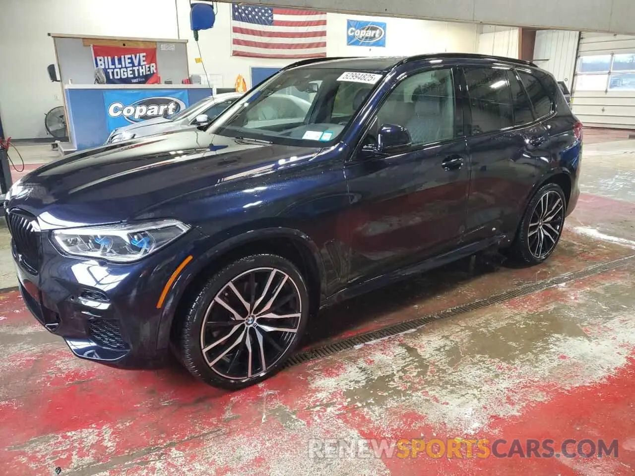 1 Photograph of a damaged car 5UXCR6C01N9K05085 BMW X5 2022