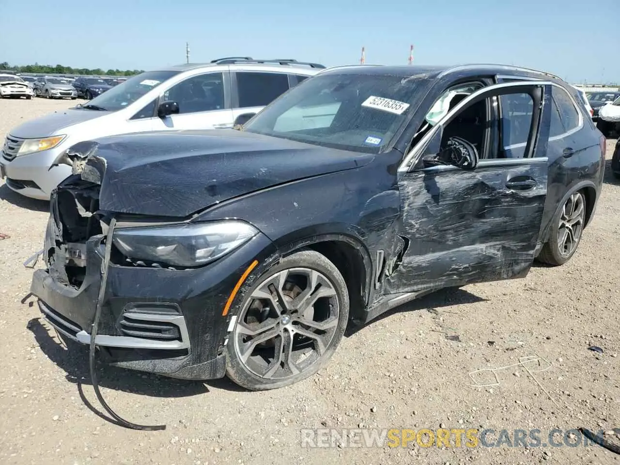 1 Photograph of a damaged car 5UXCR6C01N9K79249 BMW X5 2022