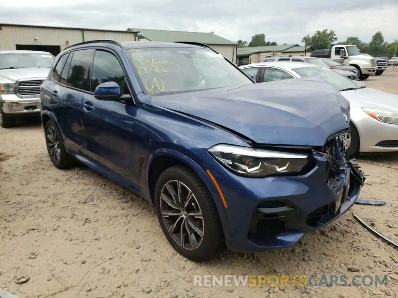 1 Photograph of a damaged car 5UXCR6C01N9K96486 BMW X5 2022