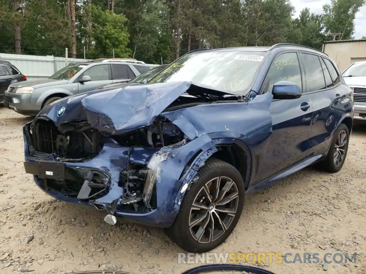 2 Photograph of a damaged car 5UXCR6C01N9K96486 BMW X5 2022