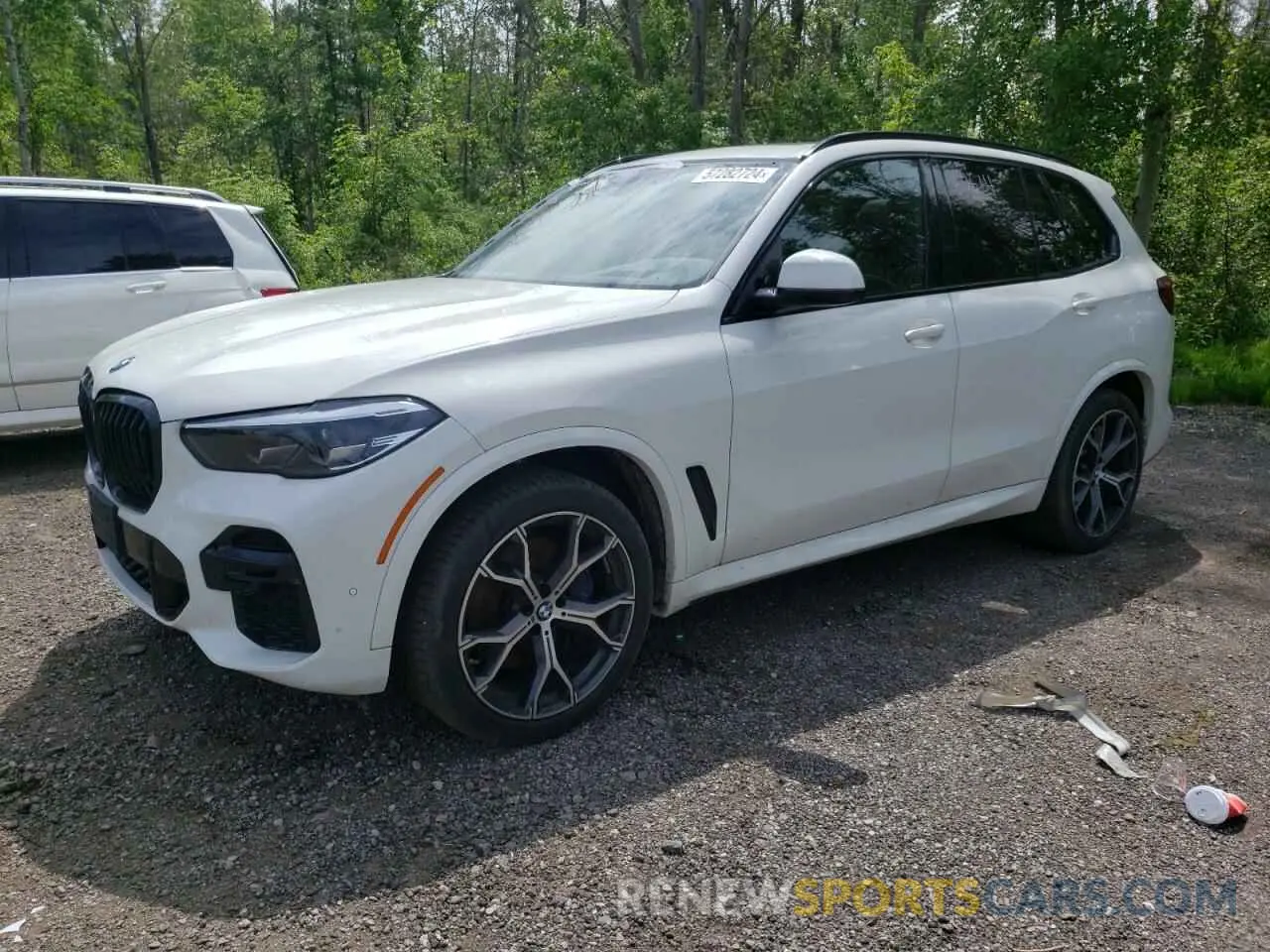 1 Photograph of a damaged car 5UXCR6C01N9N40606 BMW X5 2022