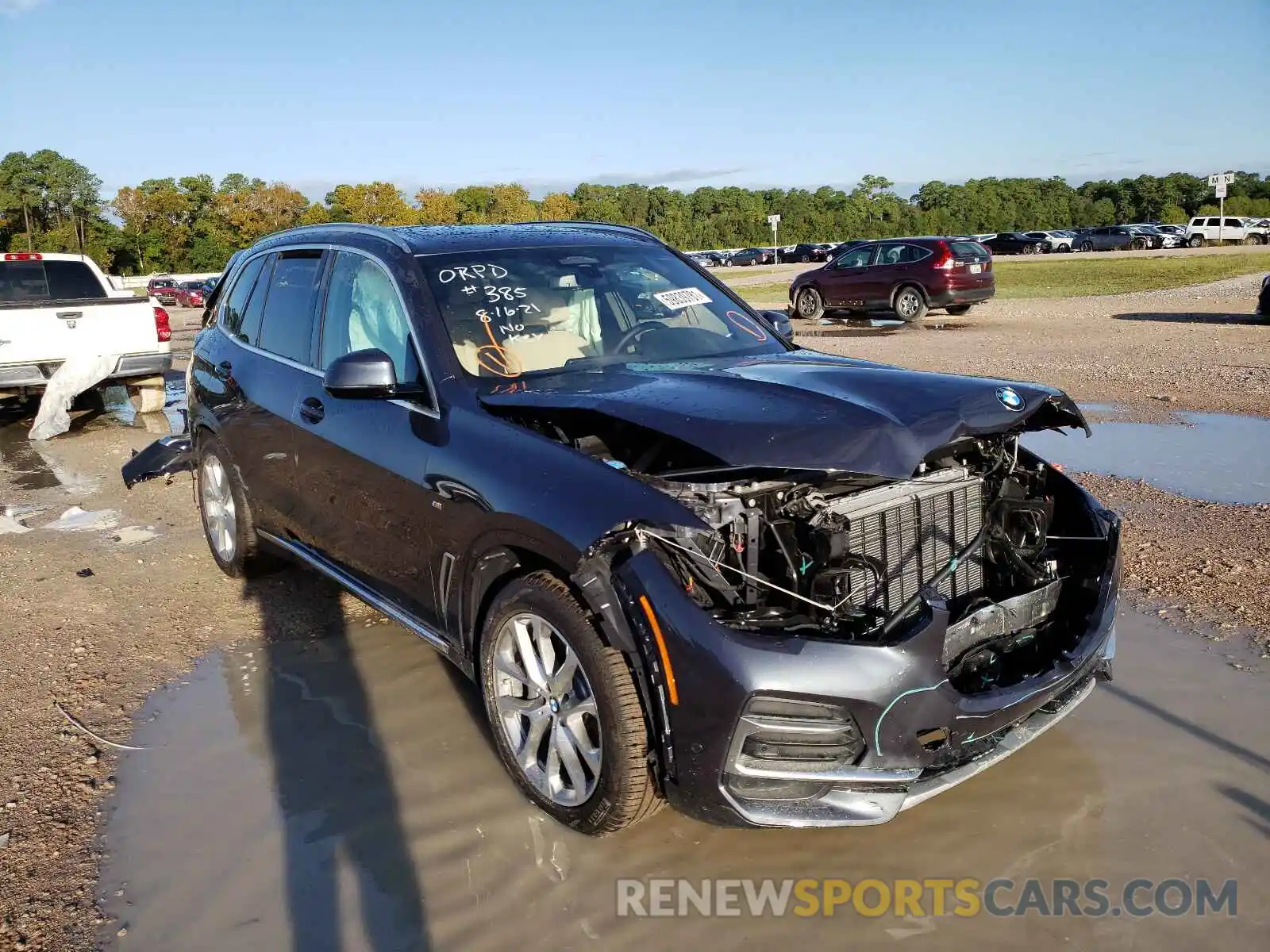 1 Photograph of a damaged car 5UXCR6C02N9J18490 BMW X5 2022