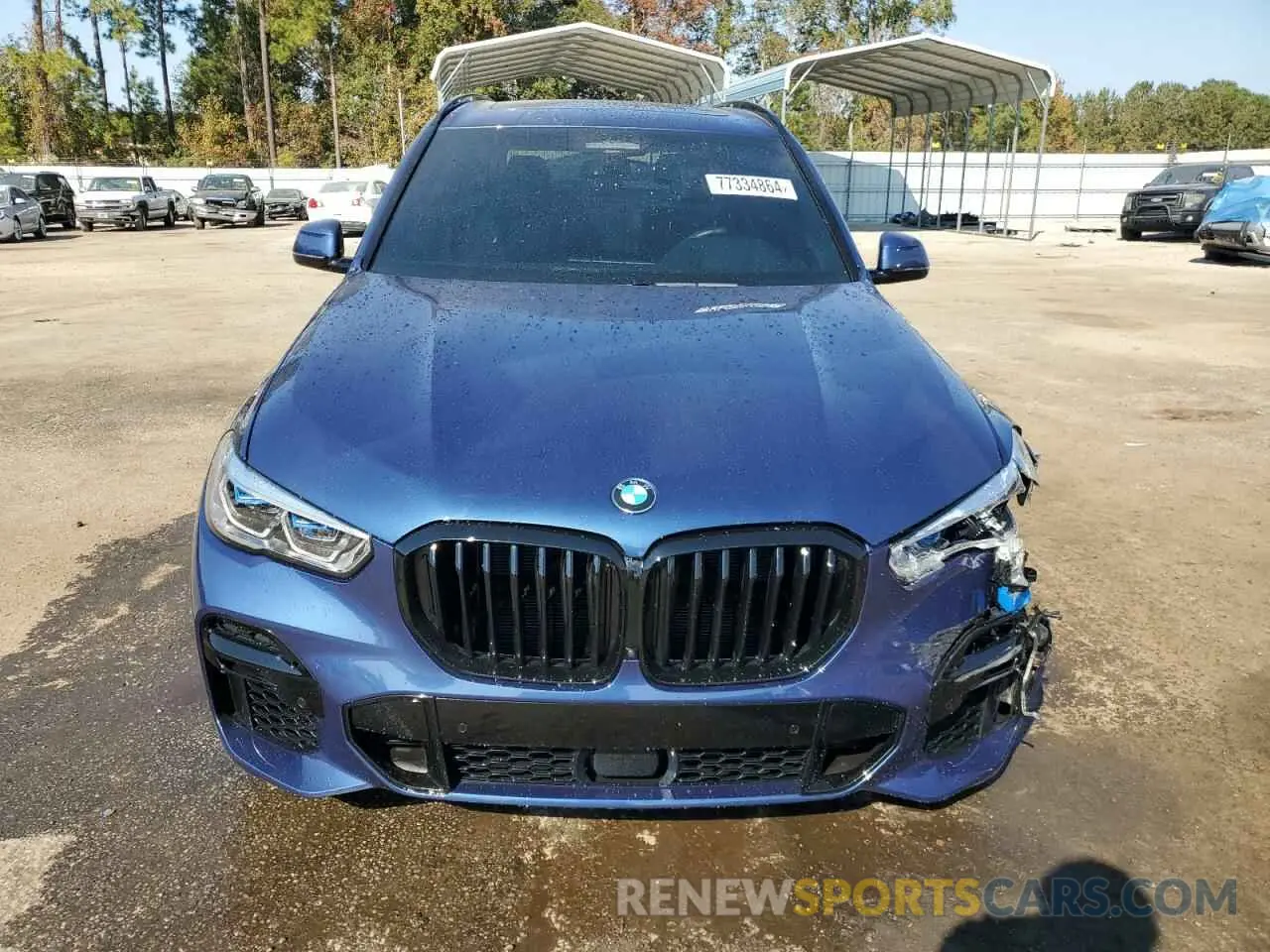 5 Photograph of a damaged car 5UXCR6C02N9K43117 BMW X5 2022