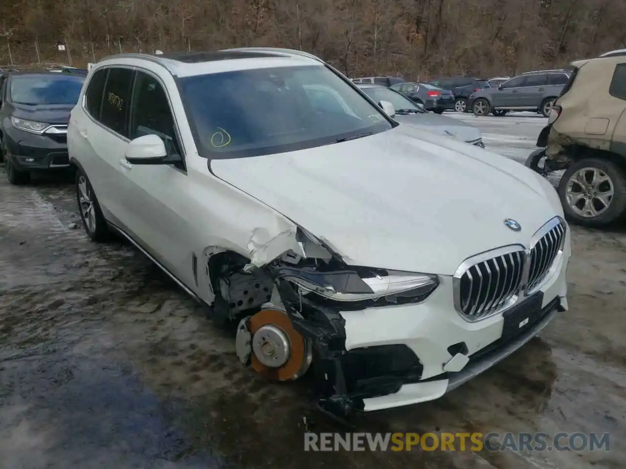 1 Photograph of a damaged car 5UXCR6C04N9J71353 BMW X5 2022