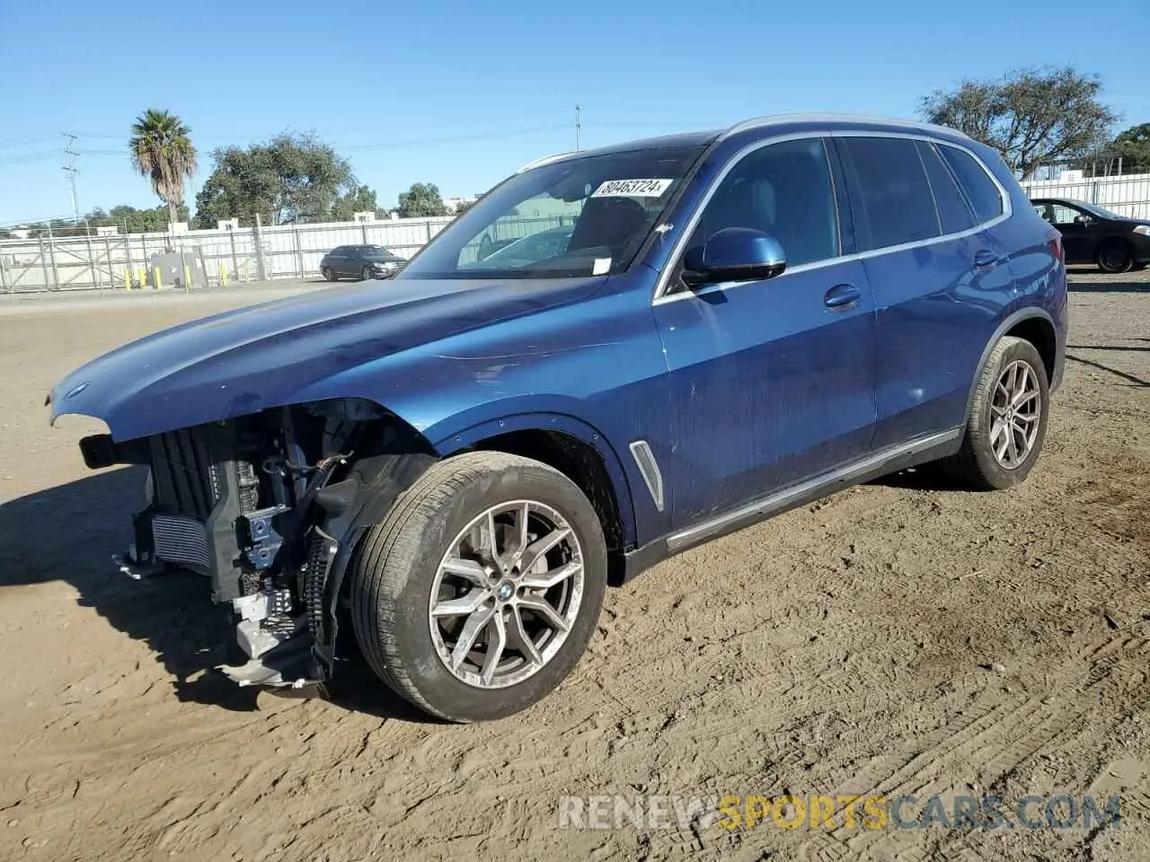 1 Photograph of a damaged car 5UXCR6C04N9J90615 BMW X5 2022
