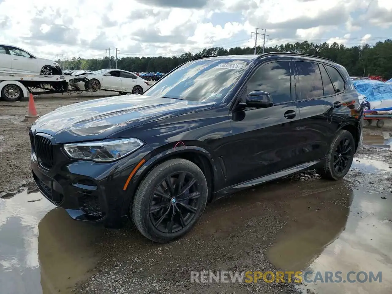 1 Photograph of a damaged car 5UXCR6C05N9J24395 BMW X5 2022