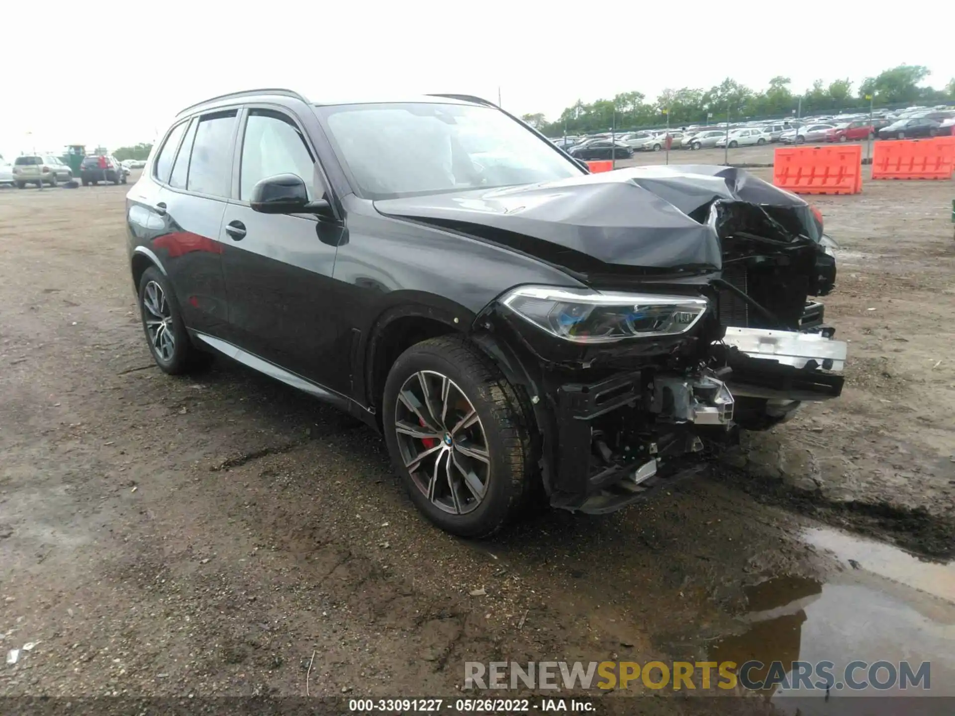 1 Photograph of a damaged car 5UXCR6C05N9J40208 BMW X5 2022