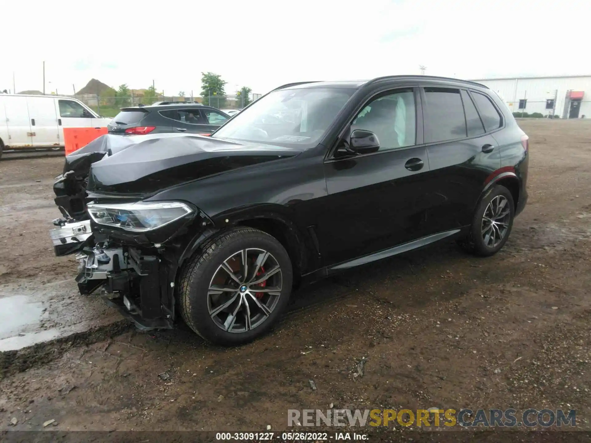 2 Photograph of a damaged car 5UXCR6C05N9J40208 BMW X5 2022