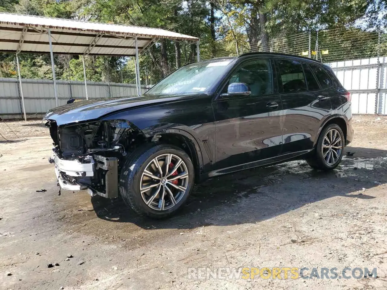 1 Photograph of a damaged car 5UXCR6C05N9K18776 BMW X5 2022