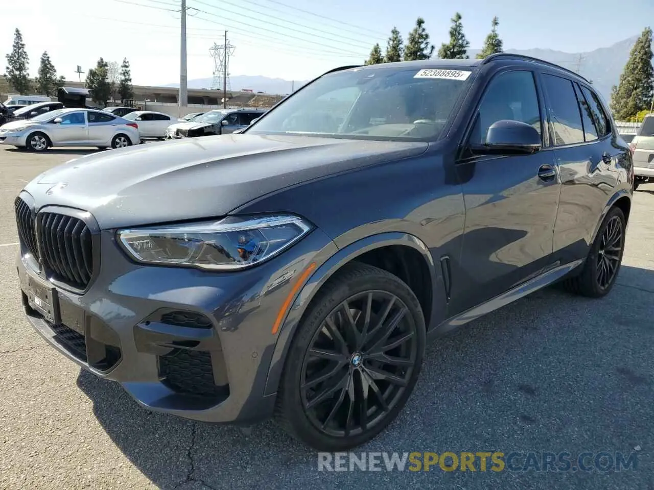 1 Photograph of a damaged car 5UXCR6C05N9L11250 BMW X5 2022