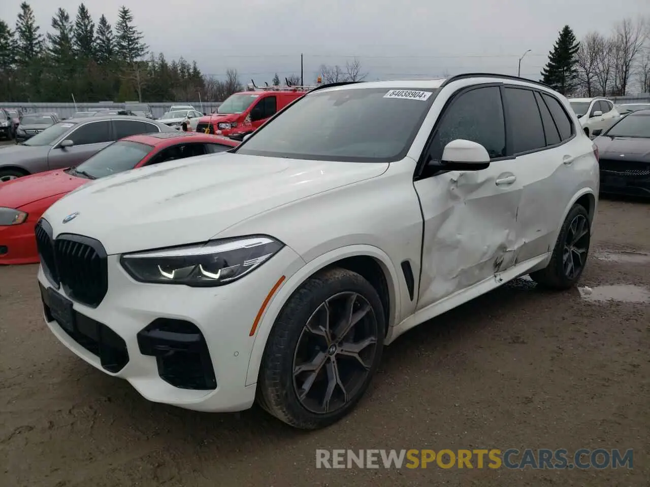 1 Photograph of a damaged car 5UXCR6C06N9N41332 BMW X5 2022