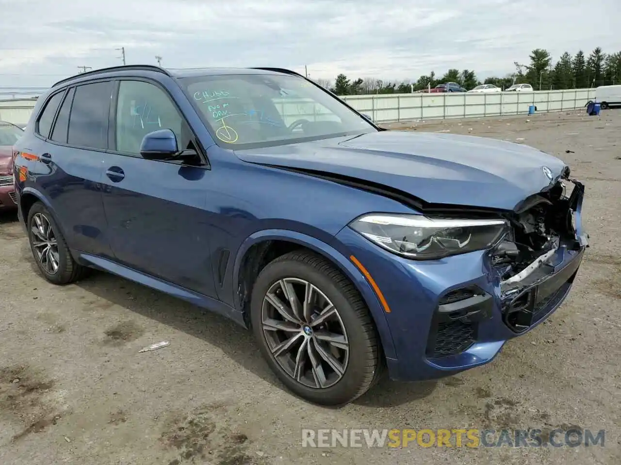 1 Photograph of a damaged car 5UXCR6C08N9L05720 BMW X5 2022