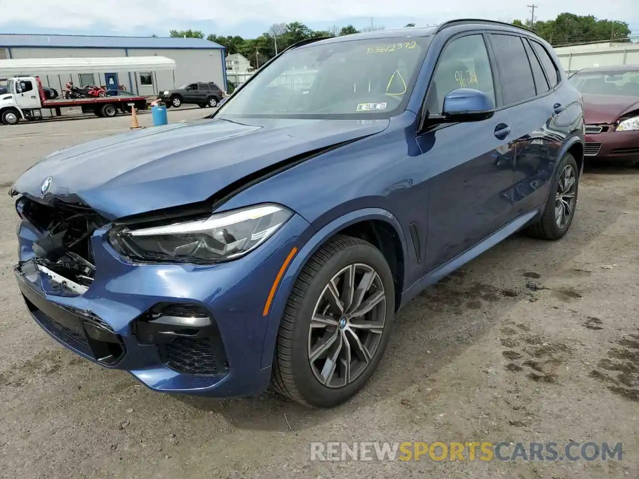 2 Photograph of a damaged car 5UXCR6C08N9L05720 BMW X5 2022