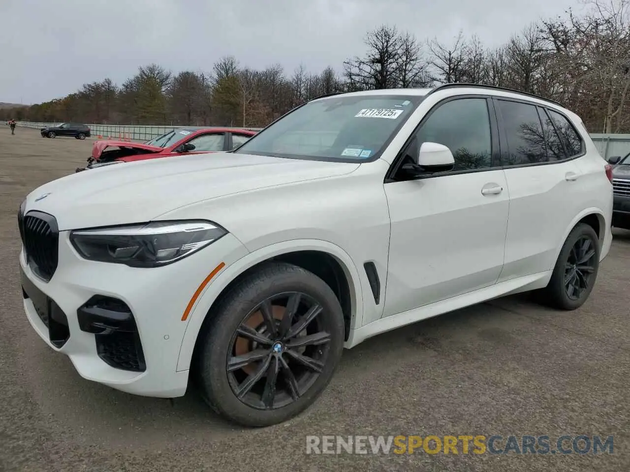 1 Photograph of a damaged car 5UXCR6C09N9L36586 BMW X5 2022