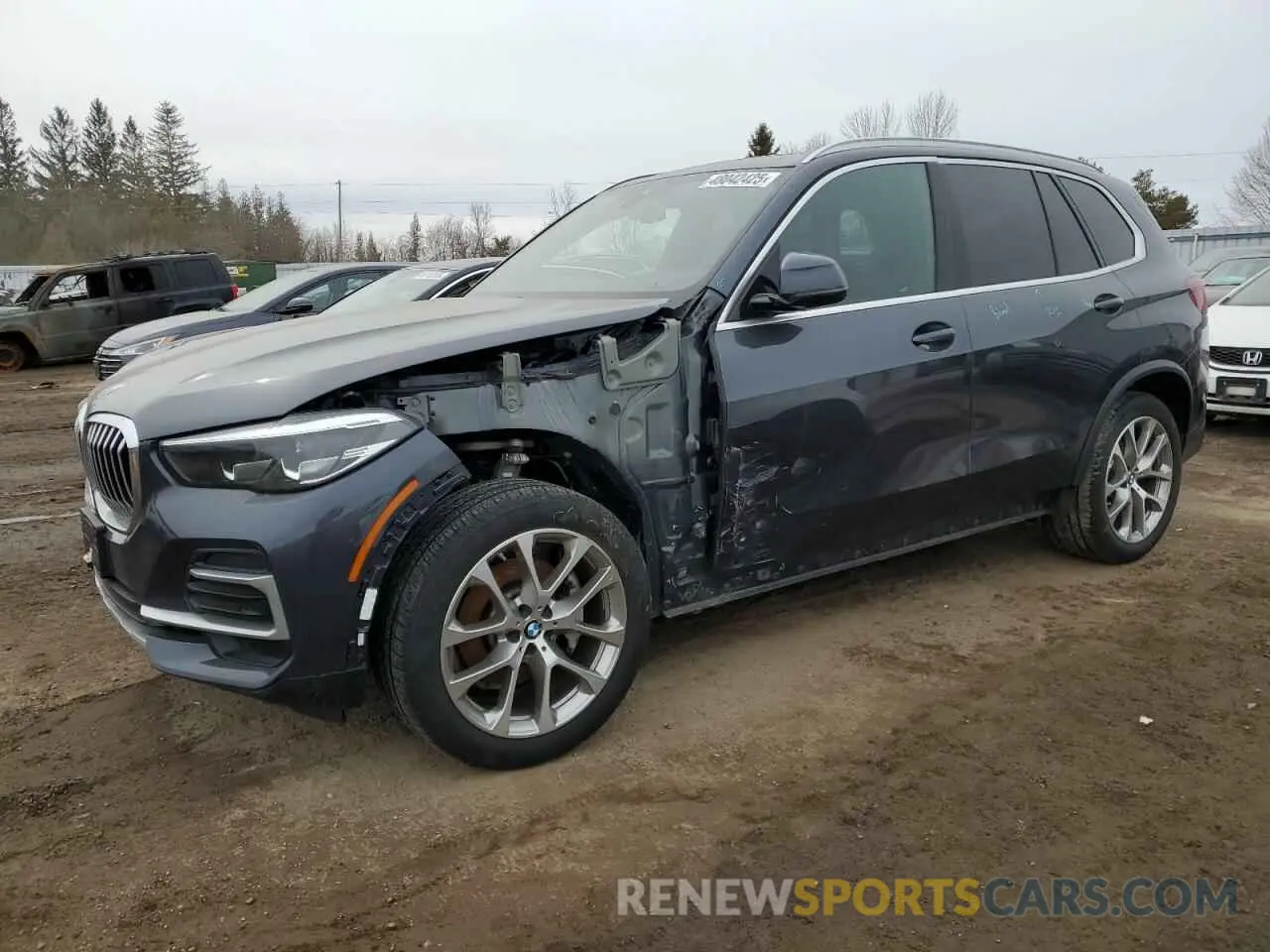 1 Photograph of a damaged car 5UXCR6C09N9L65389 BMW X5 2022