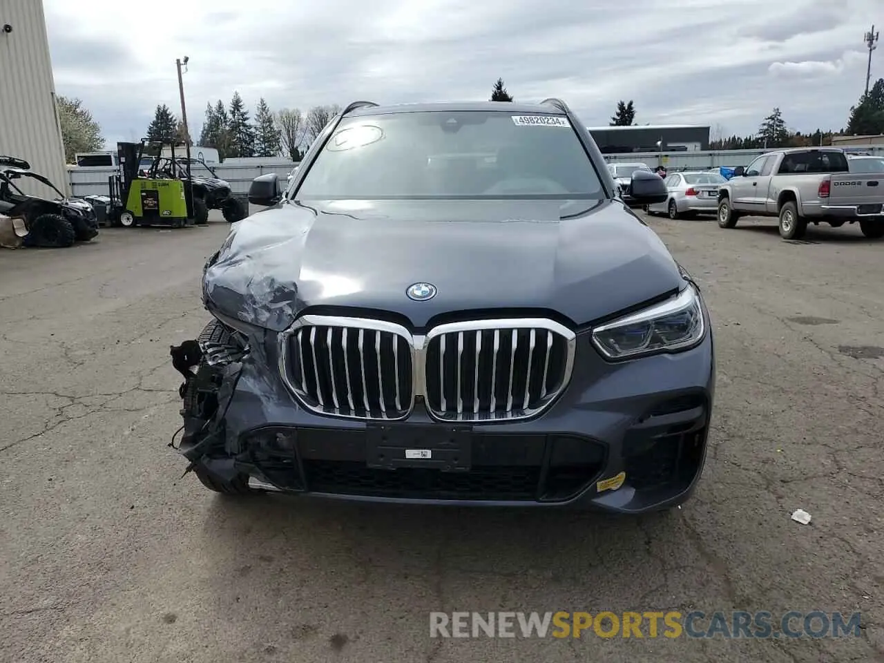 5 Photograph of a damaged car 5UXTA6C07N9M56345 BMW X5 2022