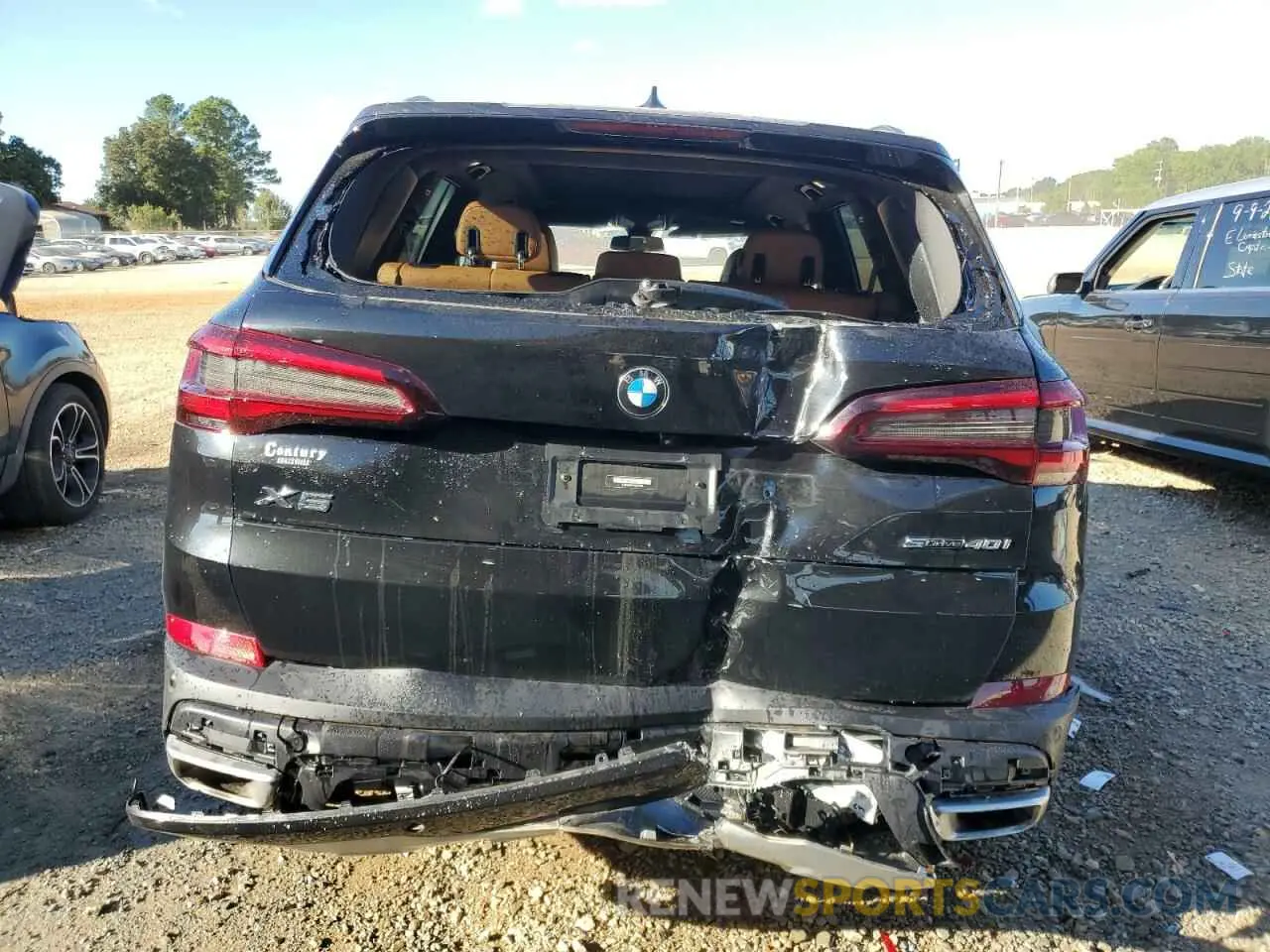 6 Photograph of a damaged car 5UXCR4C02P9R55733 BMW X5 2023