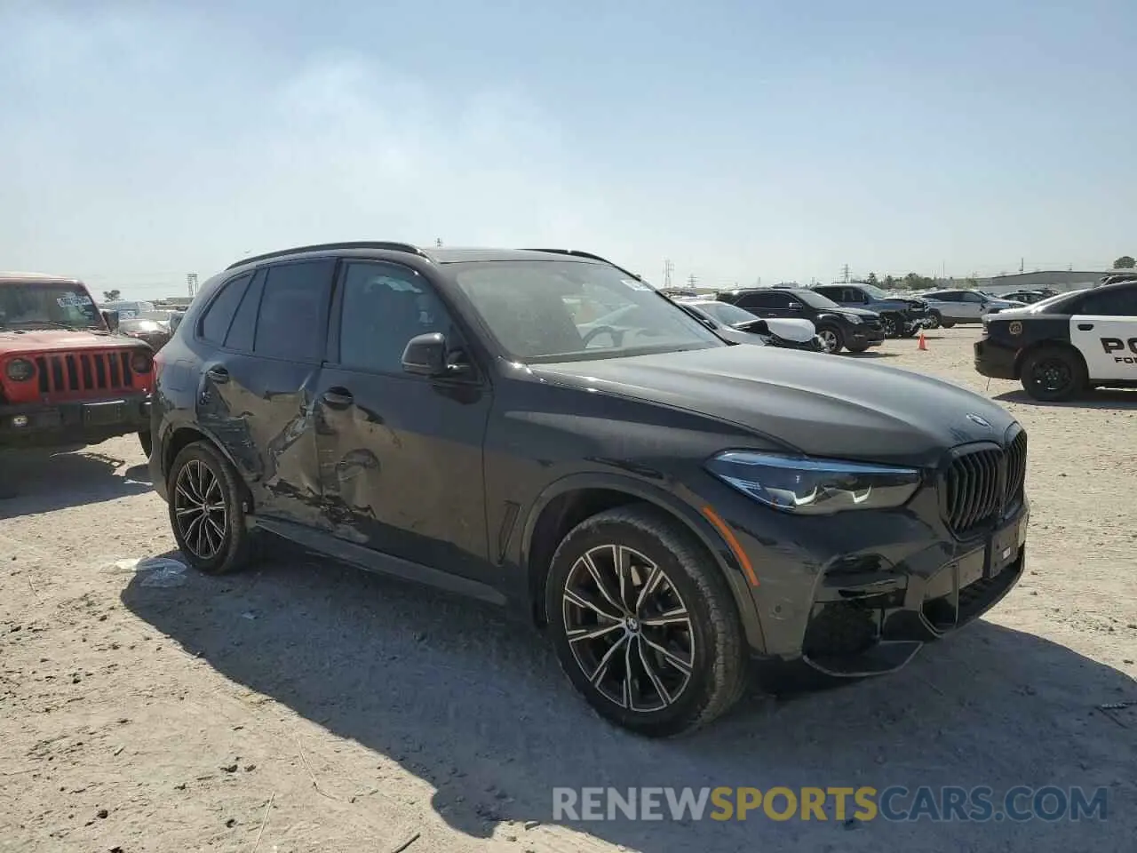4 Photograph of a damaged car 5UXCR4C06P9R60966 BMW X5 2023