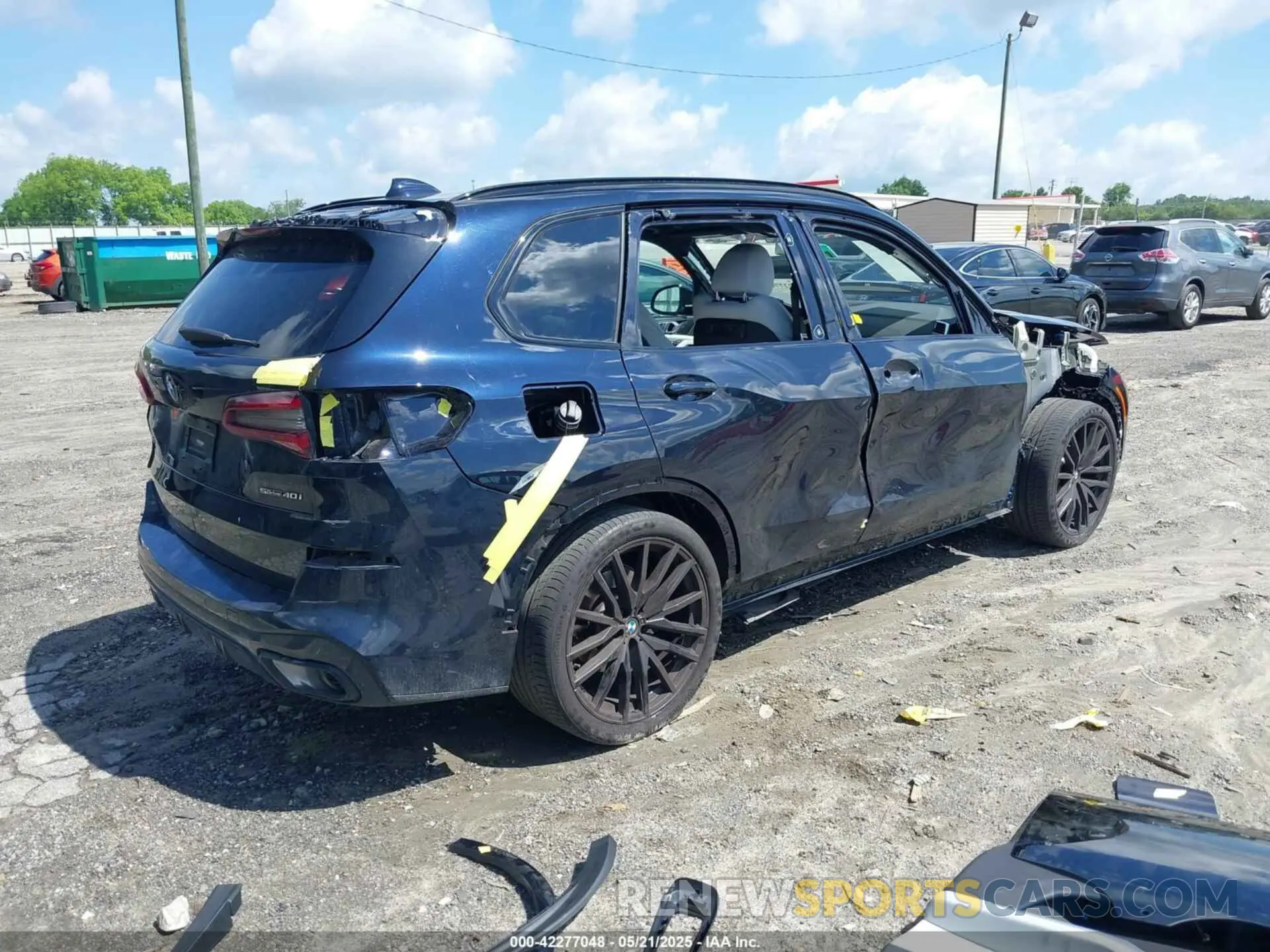4 Photograph of a damaged car 5UXCR4C08P9R54795 BMW X5 2023