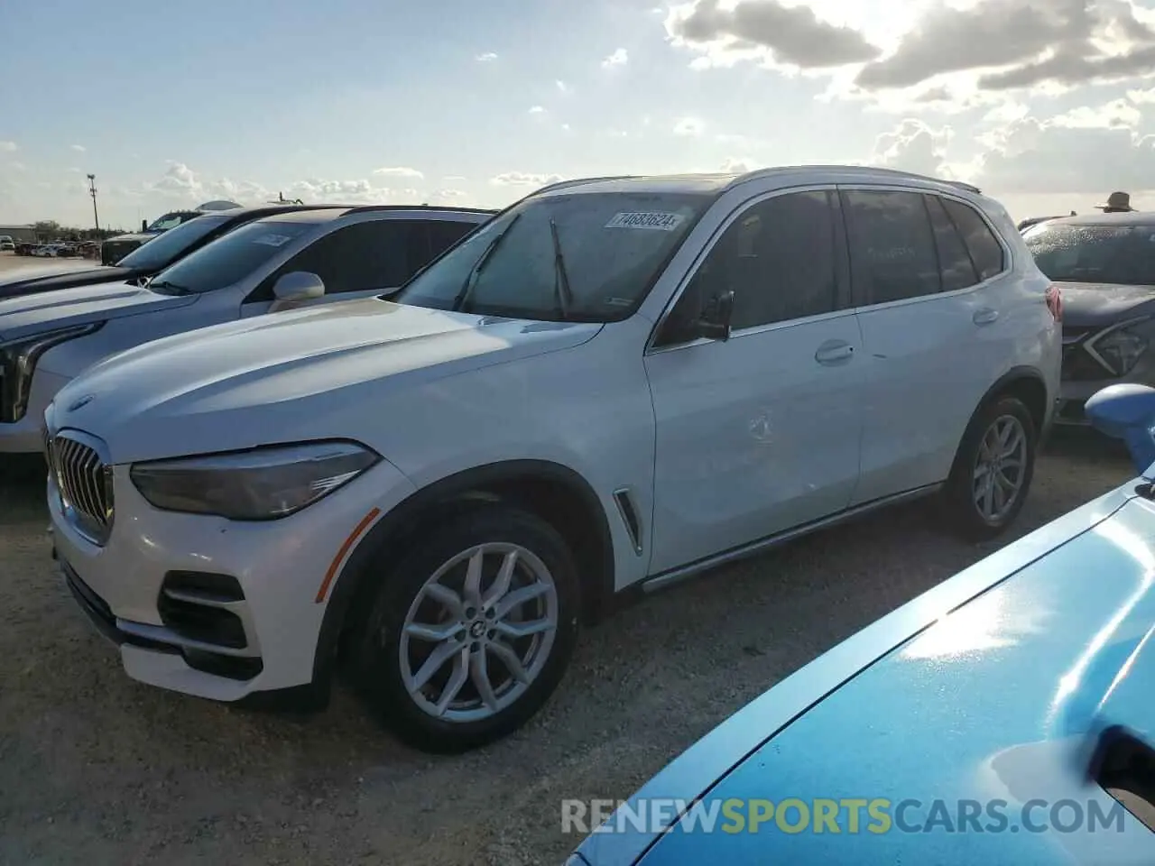 1 Photograph of a damaged car 5UXCR4C09P9P02781 BMW X5 2023