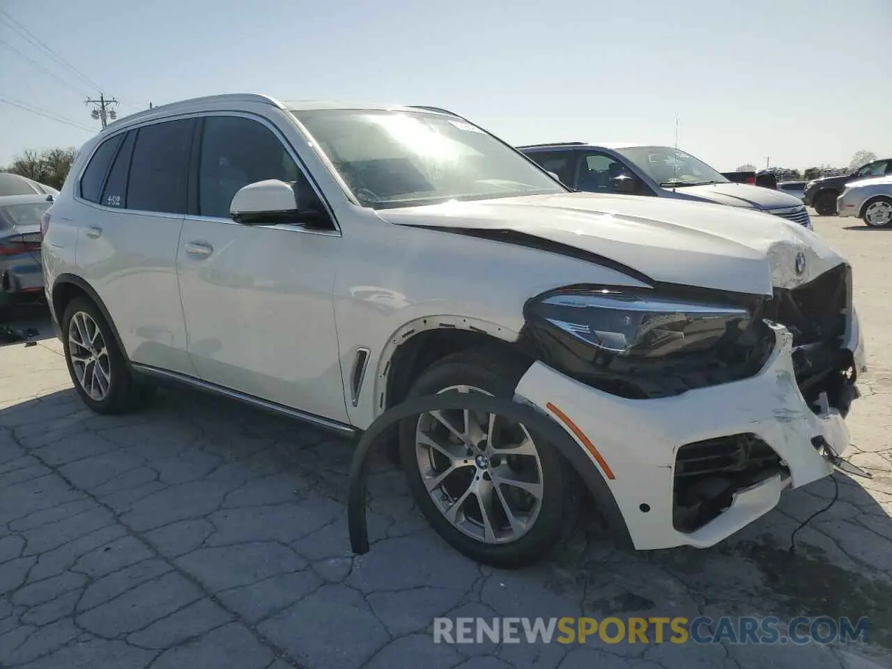 4 Photograph of a damaged car 5UXCR4C0XP9N59565 BMW X5 2023