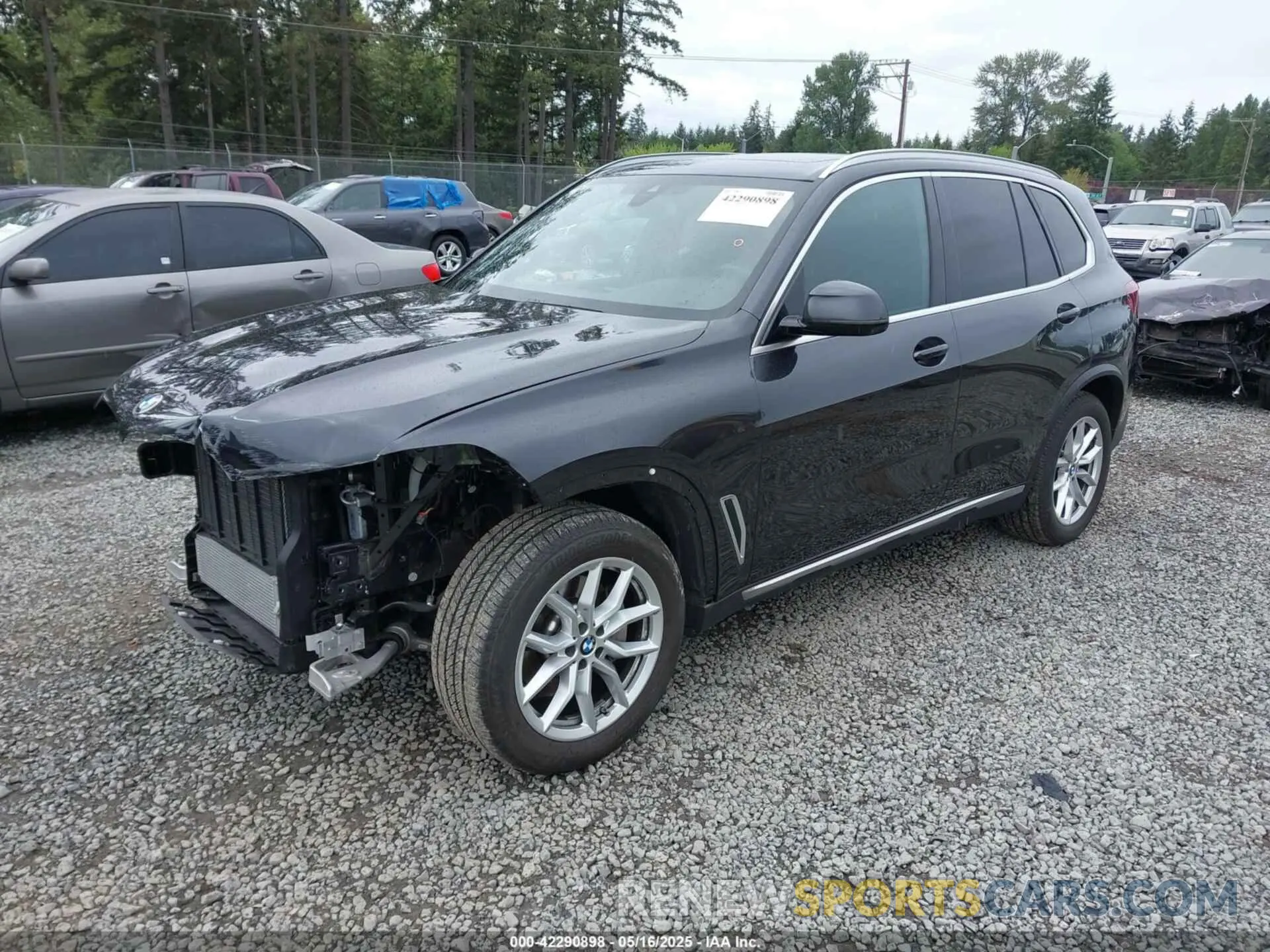2 Photograph of a damaged car 5UXCR6C00P9P78885 BMW X5 2023