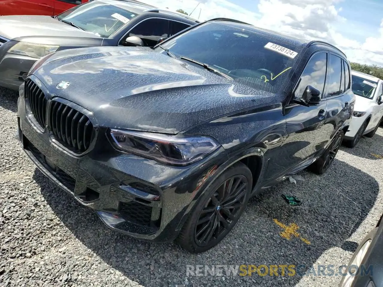 1 Photograph of a damaged car 5UXCR6C01P9R65441 BMW X5 2023