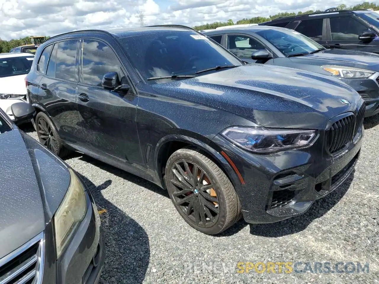 4 Photograph of a damaged car 5UXCR6C01P9R65441 BMW X5 2023