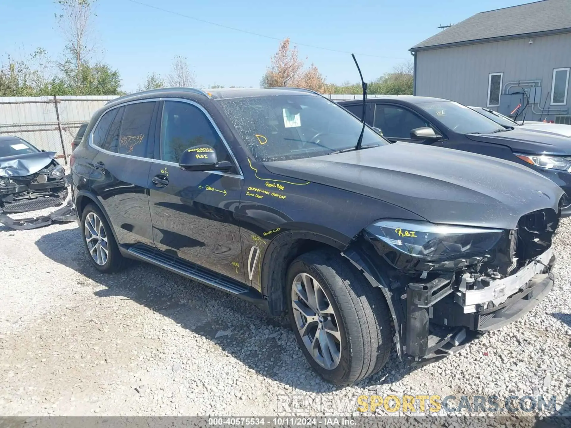 1 Photograph of a damaged car 5UXCR6C02P9N60981 BMW X5 2023