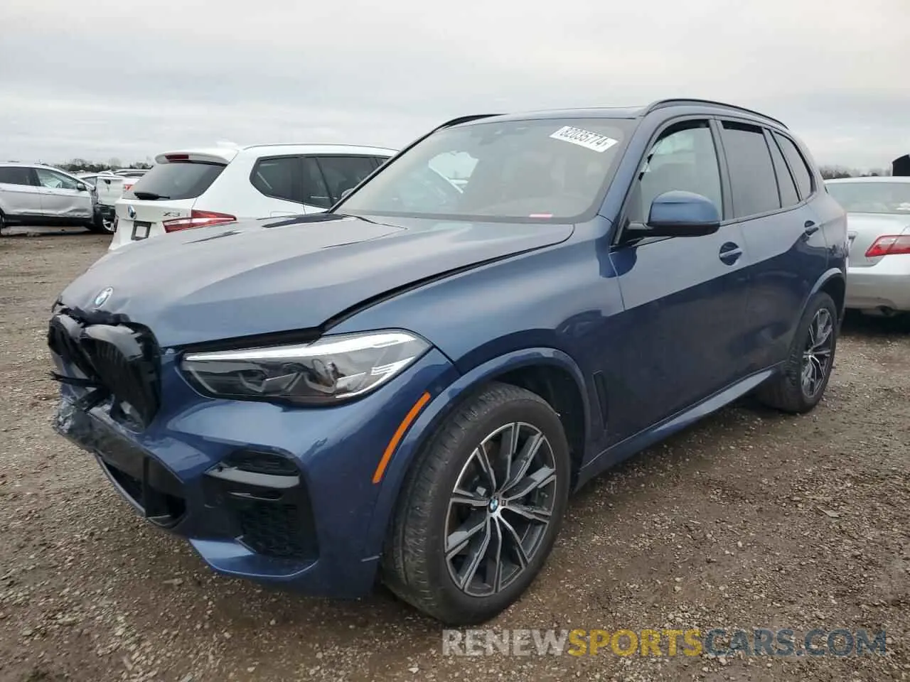 1 Photograph of a damaged car 5UXCR6C02P9P50893 BMW X5 2023