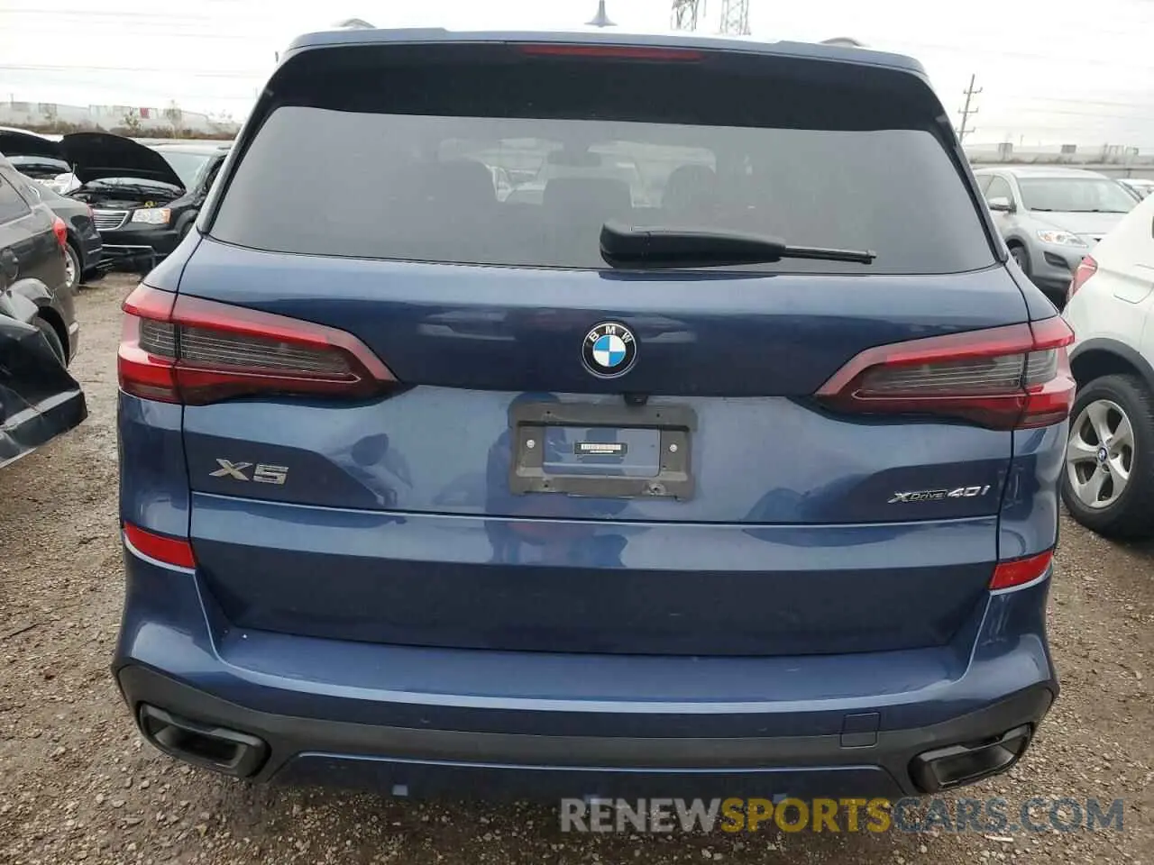 6 Photograph of a damaged car 5UXCR6C02P9P50893 BMW X5 2023