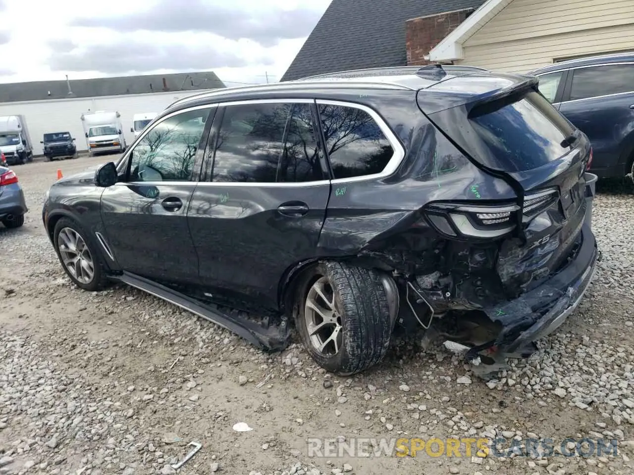 2 Photograph of a damaged car 5UXCR6C05P9P01929 BMW X5 2023