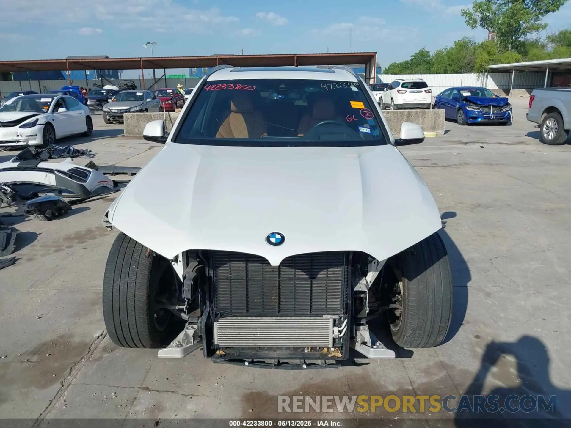 13 Photograph of a damaged car 5UXCR6C08P9P02864 BMW X5 2023