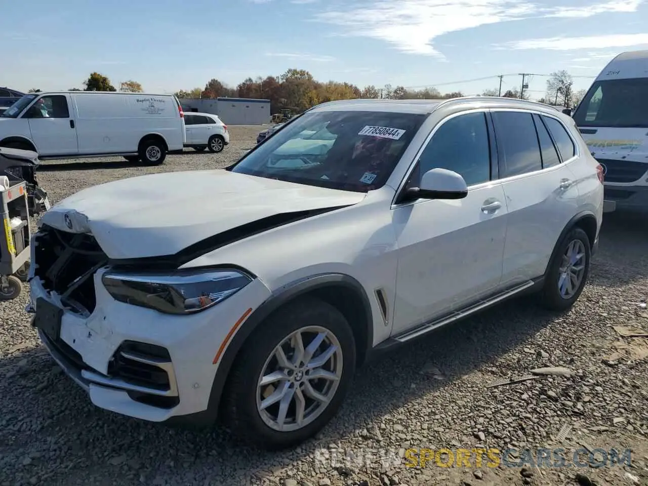 1 Photograph of a damaged car 5UXCR6C08P9P03609 BMW X5 2023