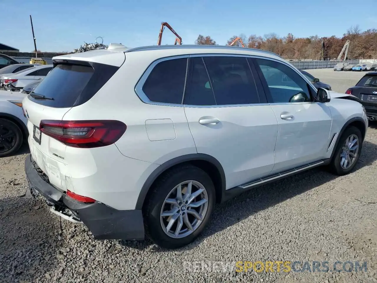 3 Photograph of a damaged car 5UXCR6C08P9P03609 BMW X5 2023