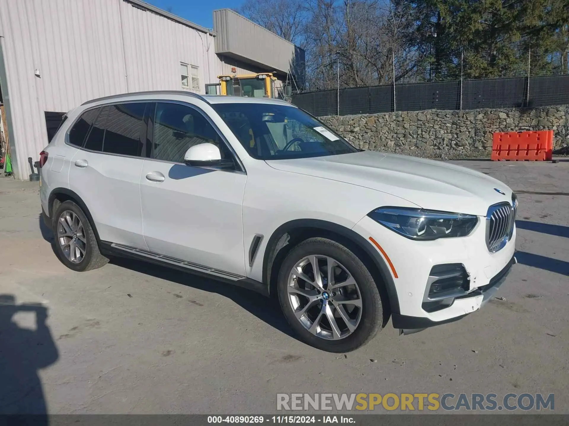 1 Photograph of a damaged car 5UXCR6C0XP9P66680 BMW X5 2023