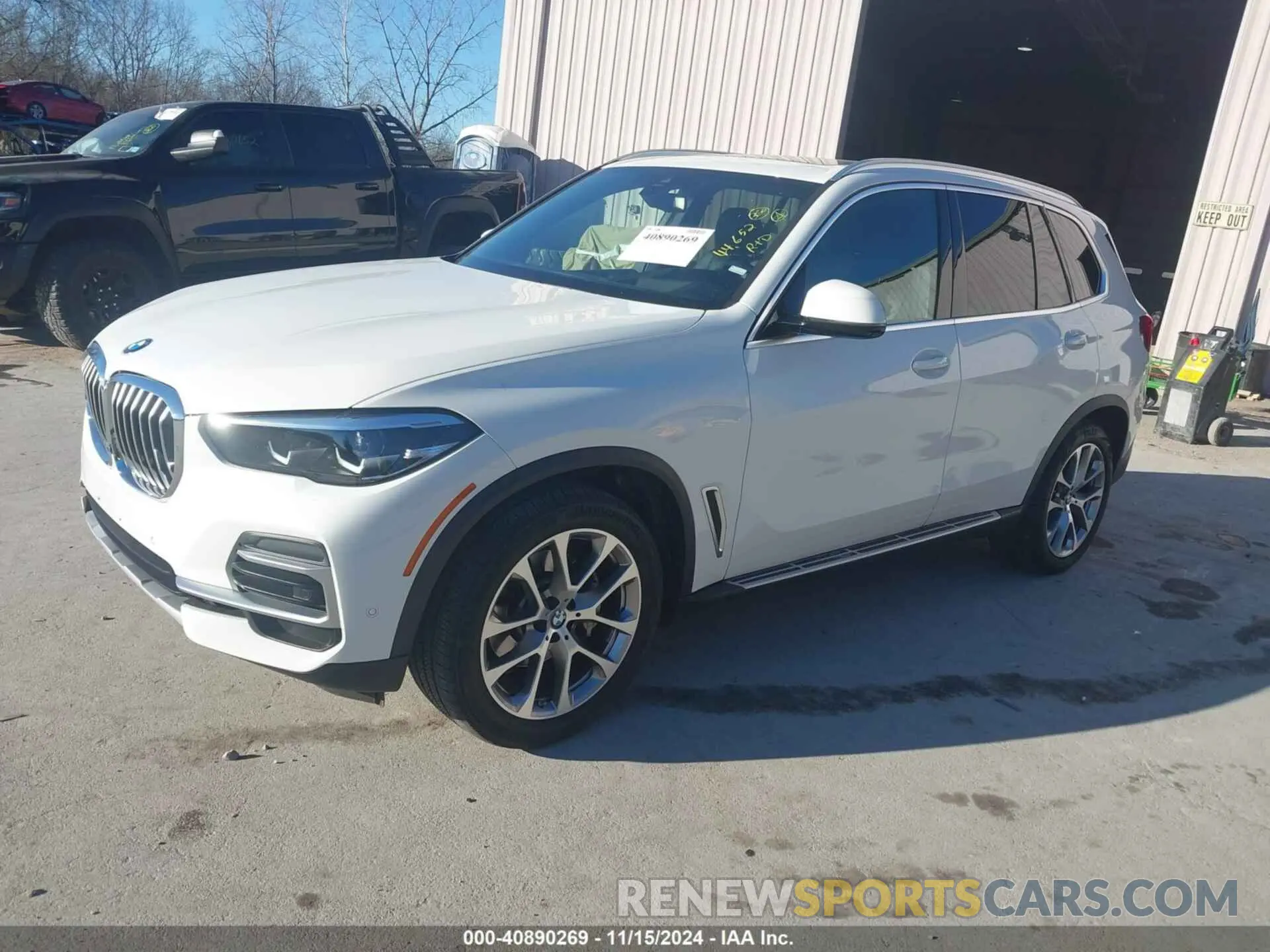 2 Photograph of a damaged car 5UXCR6C0XP9P66680 BMW X5 2023