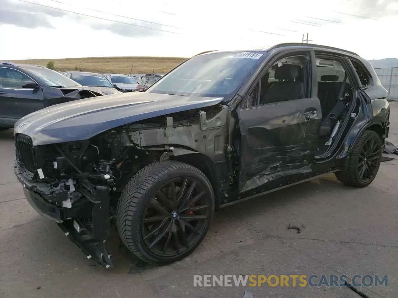 1 Photograph of a damaged car 5UXJU4C07P9P54612 BMW X5 2023