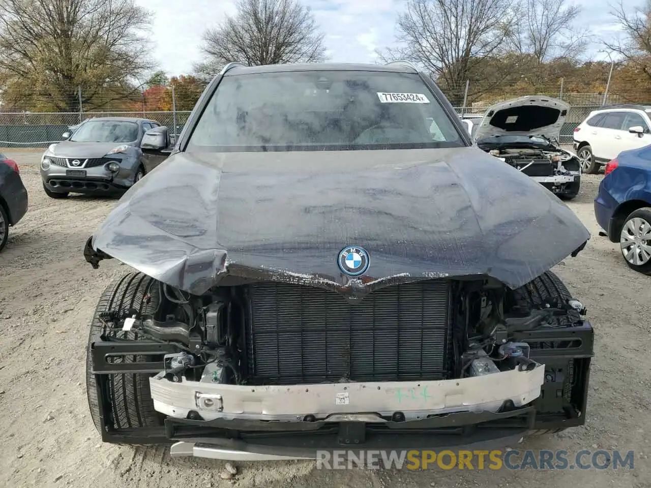 5 Photograph of a damaged car 5UXTA6C01P9P96433 BMW X5 2023