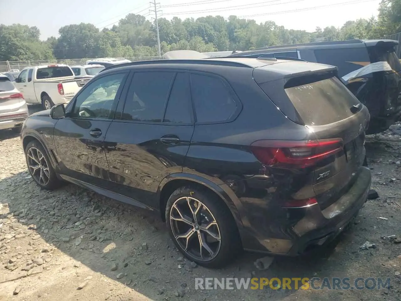 2 Photograph of a damaged car 5UXTA6C06P9P32601 BMW X5 2023