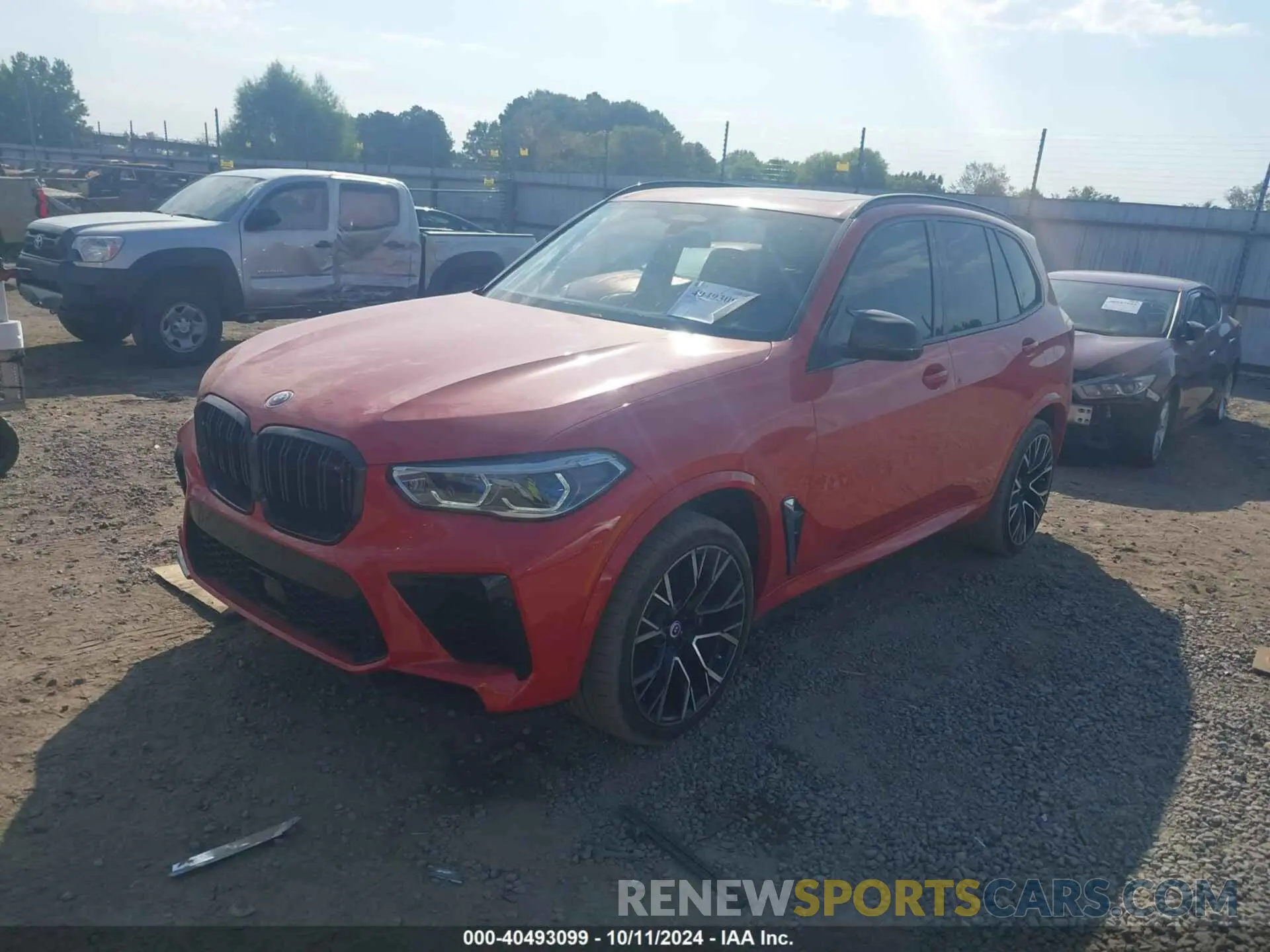 2 Photograph of a damaged car 5YMJU0C0XP9P12288 BMW X5 2023