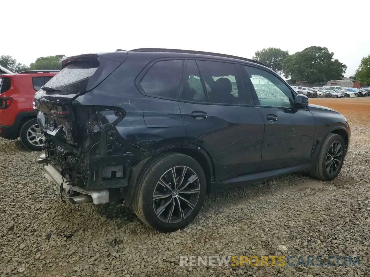 3 Photograph of a damaged car 5UX13EU04R9T91552 BMW X5 2024