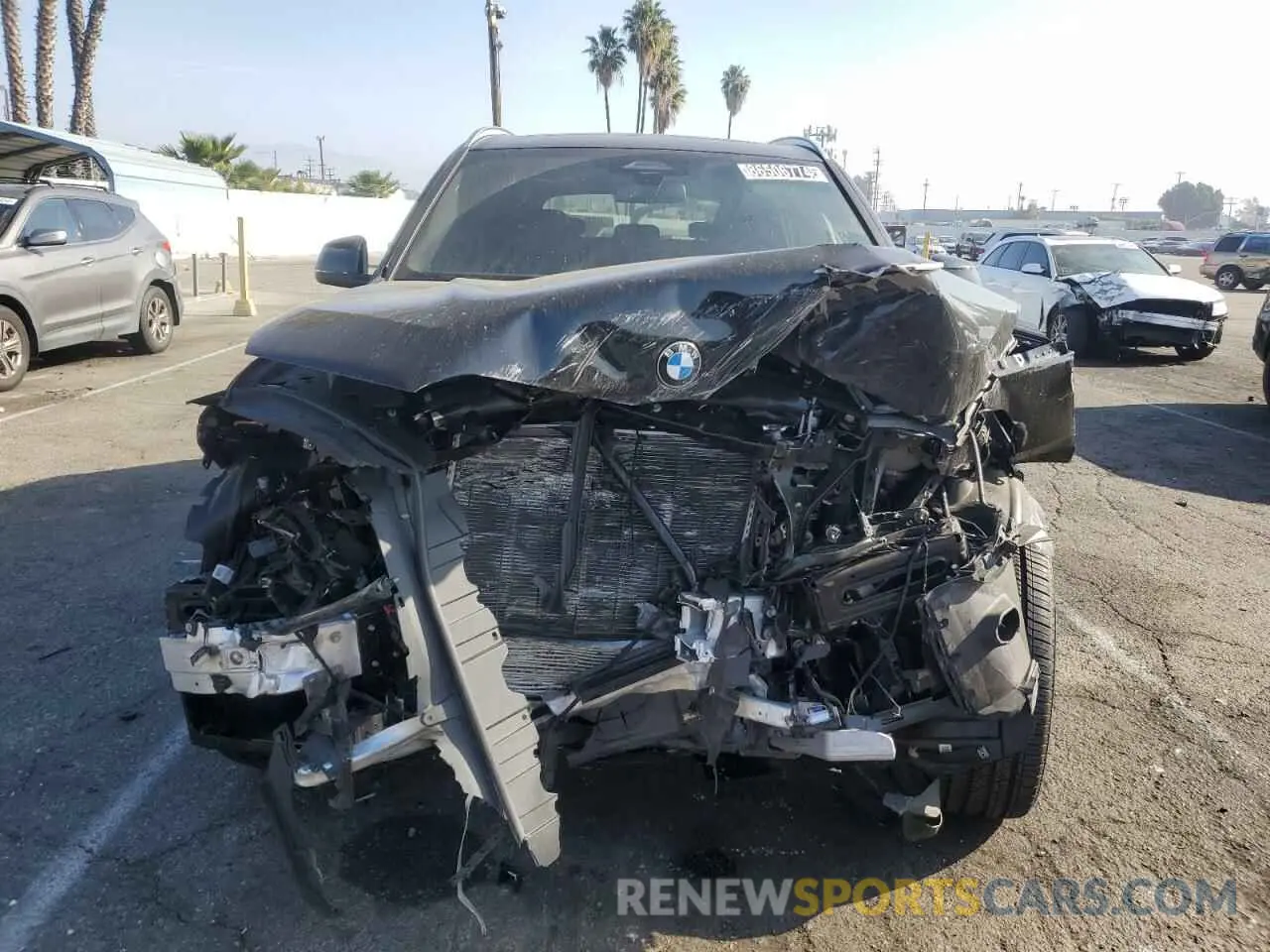 5 Photograph of a damaged car 5UX13EU04R9V81903 BMW X5 2024