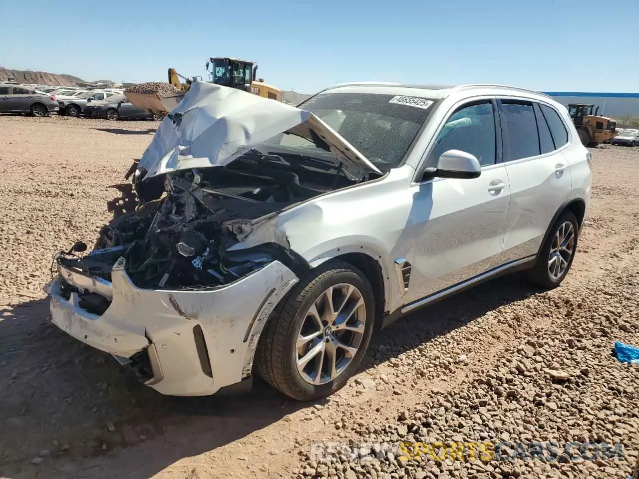1 Photograph of a damaged car 5UX13EU05R9S40431 BMW X5 2024