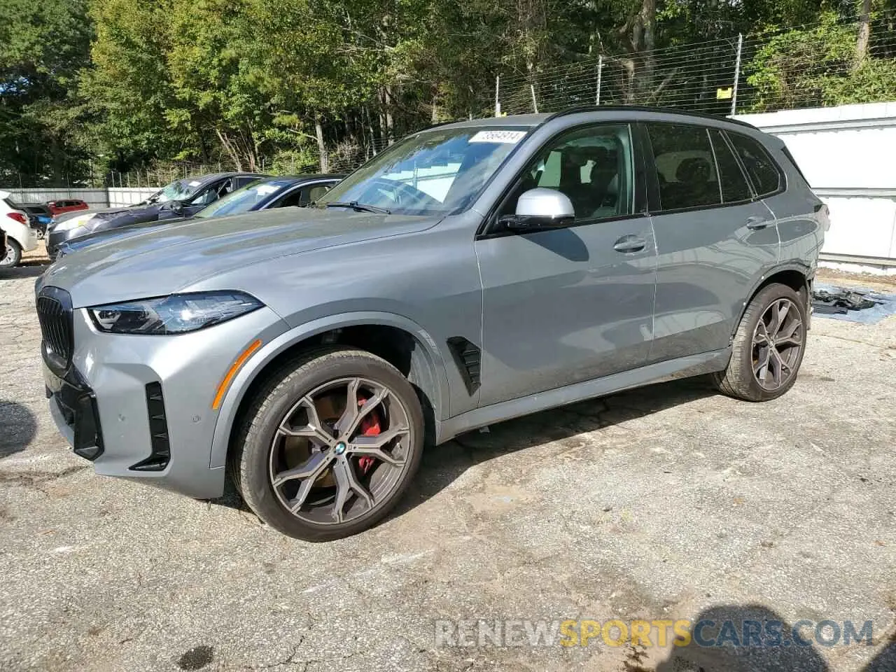 1 Photograph of a damaged car 5UX13EU05R9S40610 BMW X5 2024