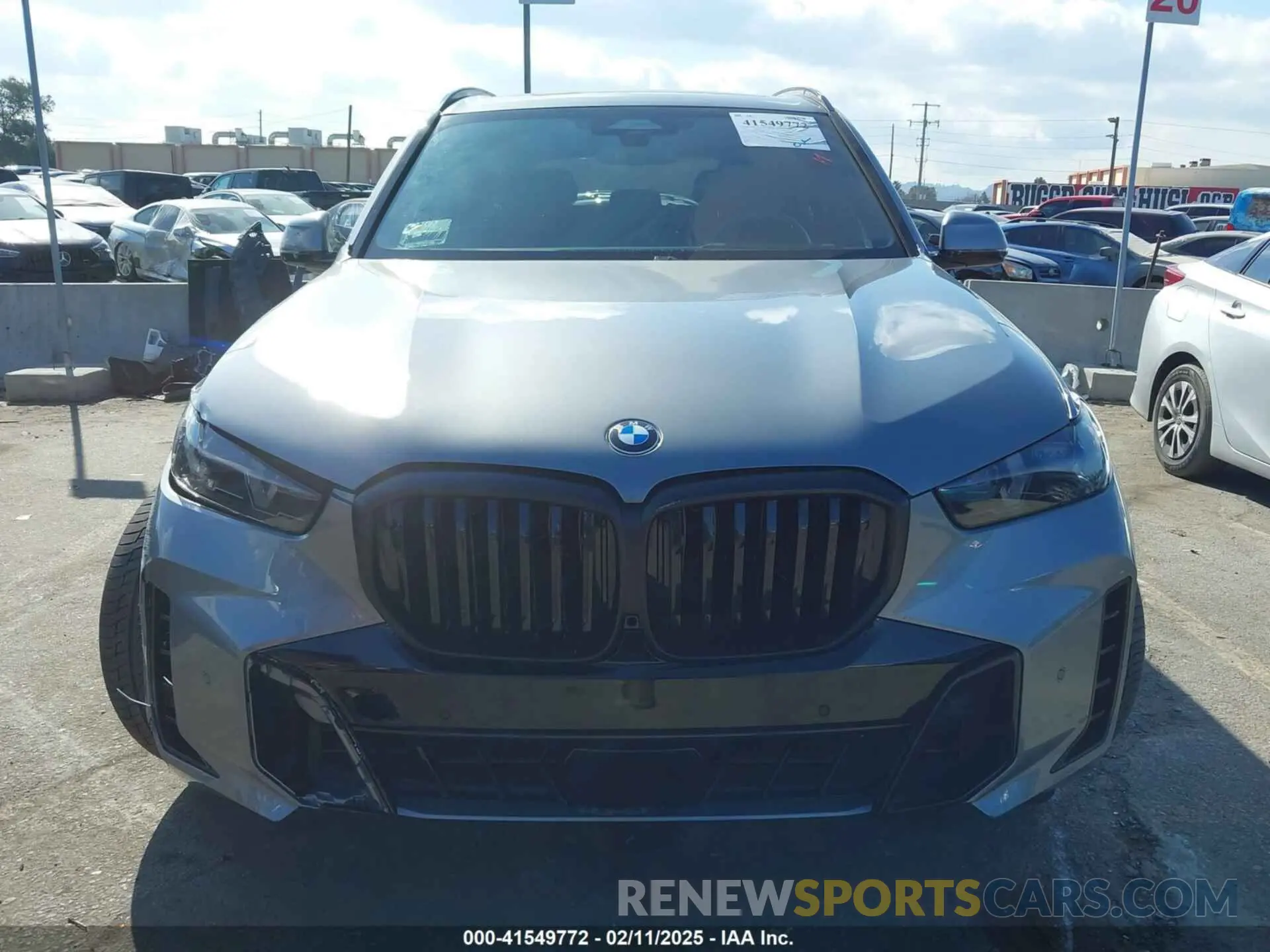 13 Photograph of a damaged car 5UX13EU06R9S86320 BMW X5 2024