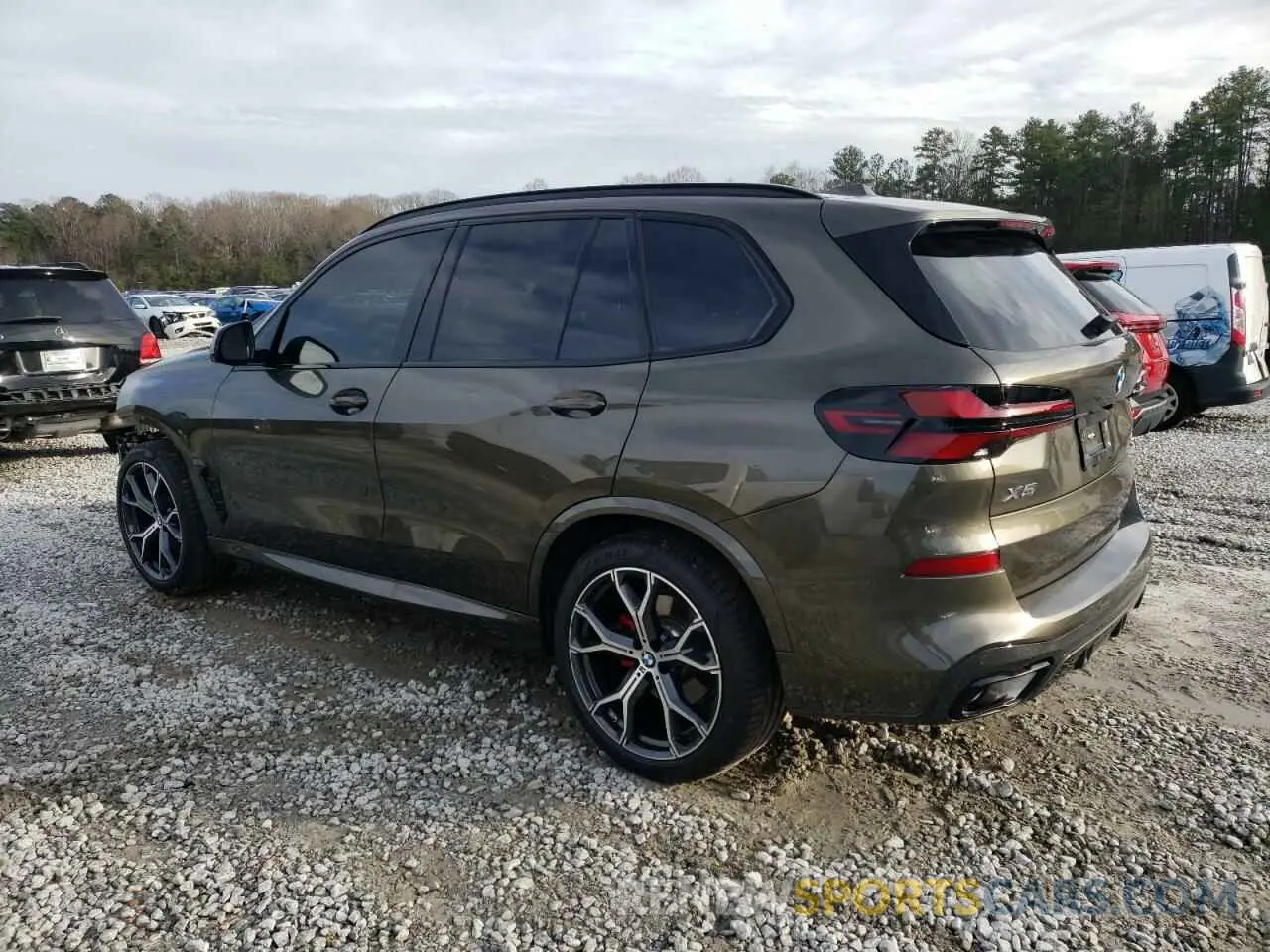 2 Photograph of a damaged car 5UX13EU07R9S48921 BMW X5 2024